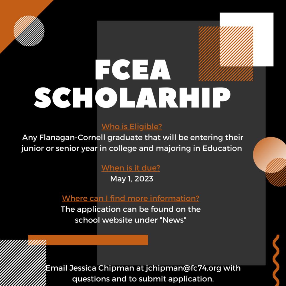 FCEA scholarship info