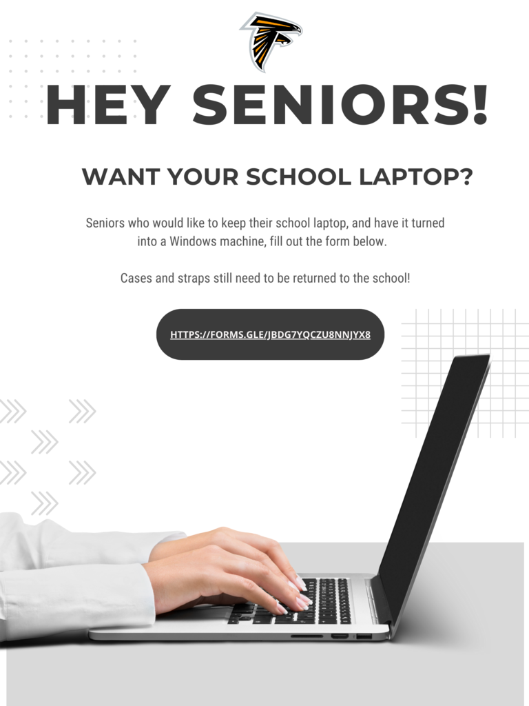 Senior laptop  announcement